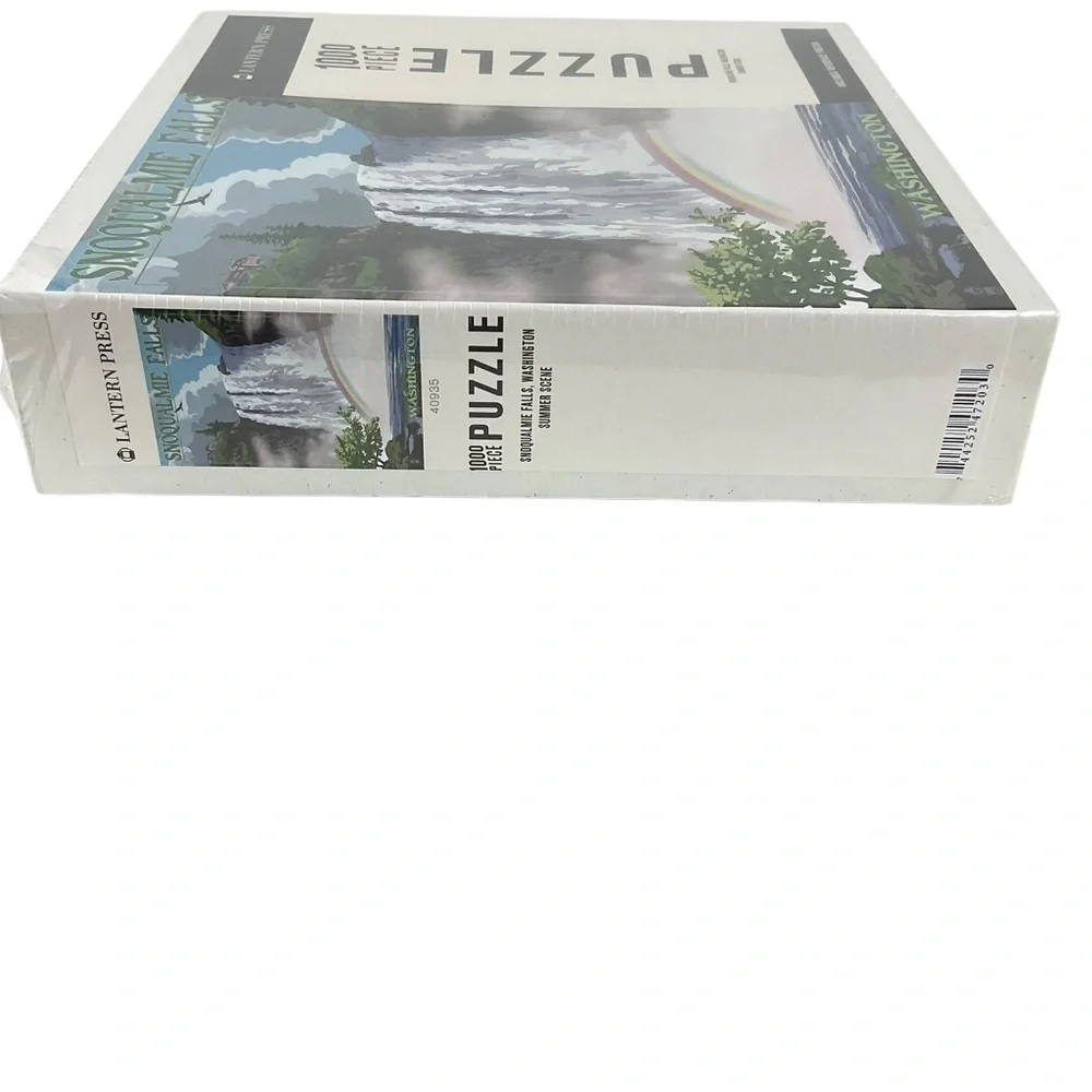 Lantern Press Snoqualmie Falls 1000 Piece Puzzle USA NEW sealed